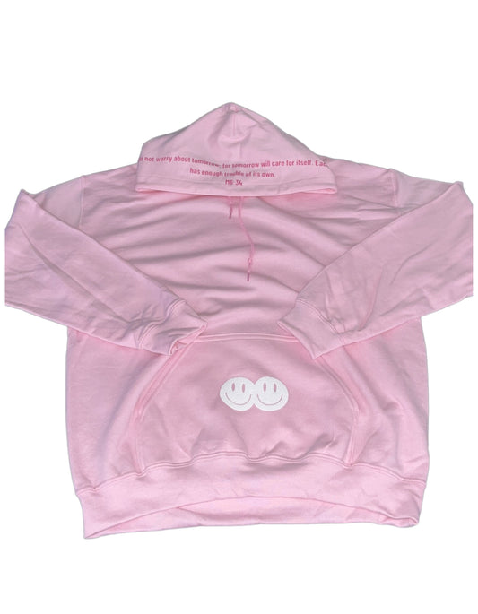 Pink Good Vibes Hoodie